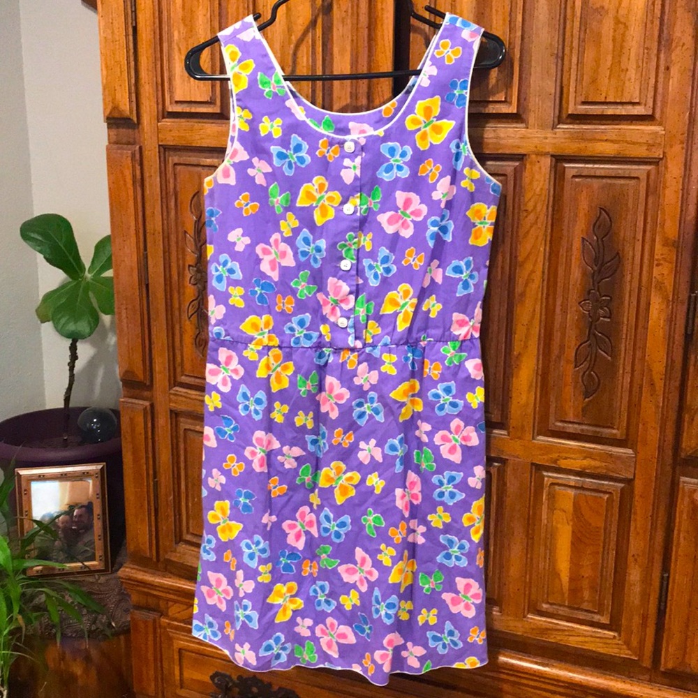 Vintage Butterfly Dress
